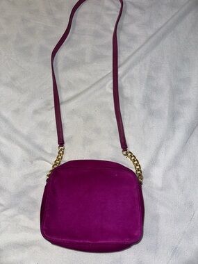 Magenta vintage crossbody purse
